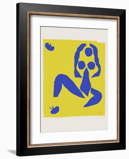 Verve - Nu bleu IV-Henri Matisse-Framed Premium Edition