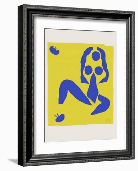 Verve - Nu bleu IV-Henri Matisse-Framed Premium Edition