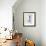Verve - Nu bleu VI-Henri Matisse-Framed Premium Edition displayed on a wall