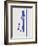Verve - Nu bleu VI-Henri Matisse-Framed Premium Edition