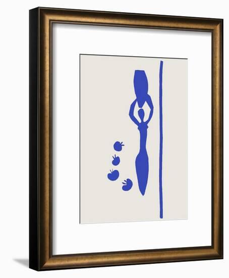 Verve - Nu bleu VI-Henri Matisse-Framed Premium Edition