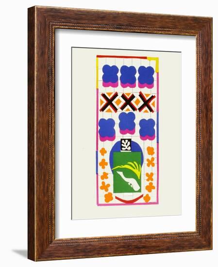 Verve - Poissons chinois-Henri Matisse-Framed Premium Edition