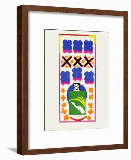 Verve - Poissons chinois-Henri Matisse-Framed Premium Edition