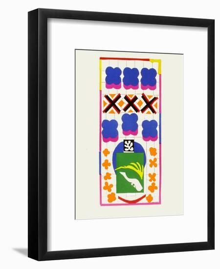 Verve - Poissons chinois-Henri Matisse-Framed Premium Edition