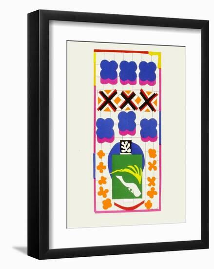 Verve - Poissons chinois-Henri Matisse-Framed Premium Edition