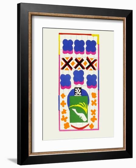 Verve - Poissons chinois-Henri Matisse-Framed Premium Edition