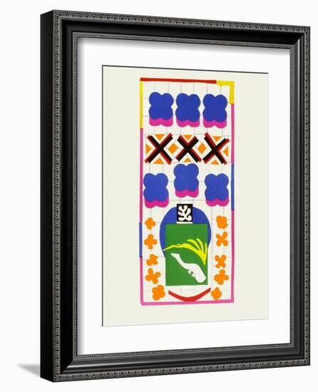 Verve - Poissons chinois-Henri Matisse-Framed Premium Edition