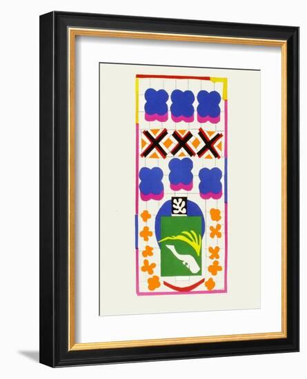 Verve - Poissons chinois-Henri Matisse-Framed Premium Edition