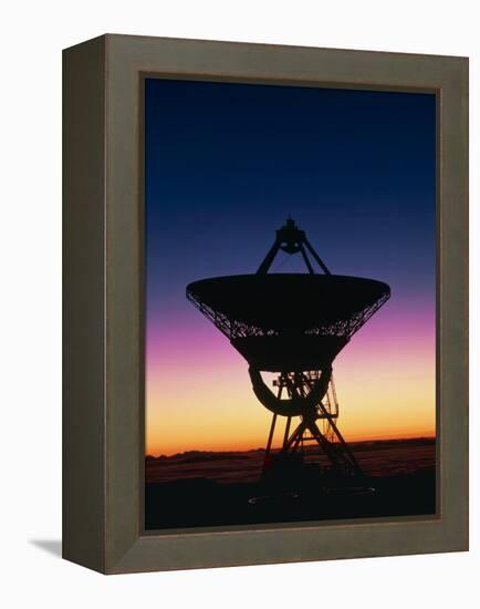 Very Long Baseline Array Radio Telescope, Hawaii-David Nunuk-Framed Premier Image Canvas