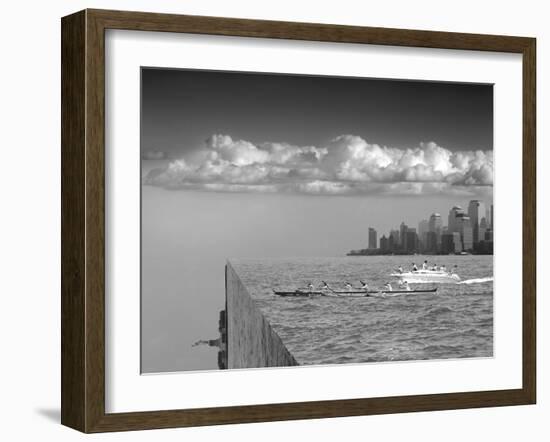 Very Sharp Left-Thomas Barbey-Framed Giclee Print