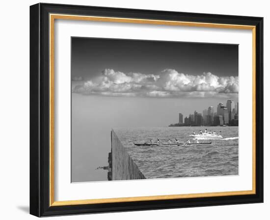 Very Sharp Left-Thomas Barbey-Framed Giclee Print