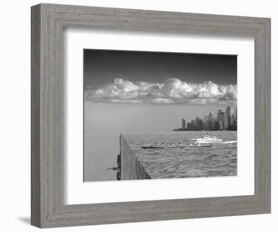 Very Sharp Left-Thomas Barbey-Framed Giclee Print