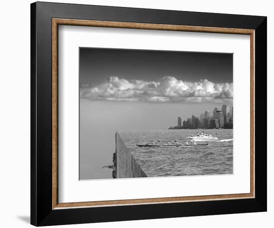 Very Sharp Left-Thomas Barbey-Framed Giclee Print