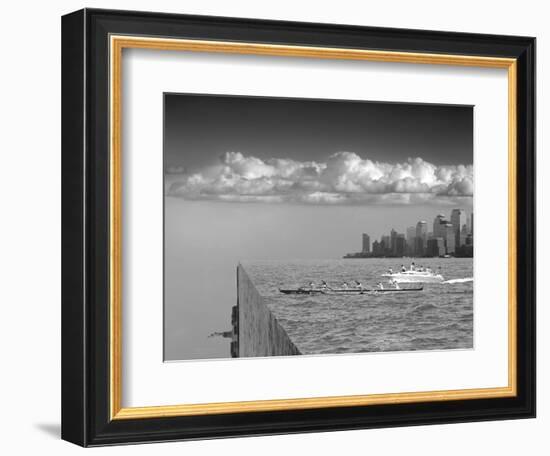 Very Sharp Left-Thomas Barbey-Framed Giclee Print