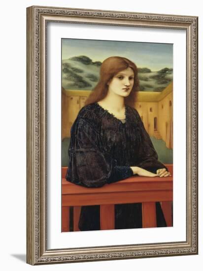 Vespertina Quies-Edward Burne-Jones-Framed Giclee Print