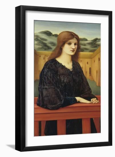 Vespertina Quies-Edward Burne-Jones-Framed Giclee Print