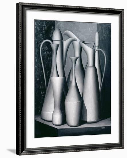 Vessel Assemblage Colour Activity-Brian Irving-Framed Giclee Print