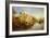 Vessels Moored at the Steps of a Moorish Palace, 1875-James Webb-Framed Giclee Print