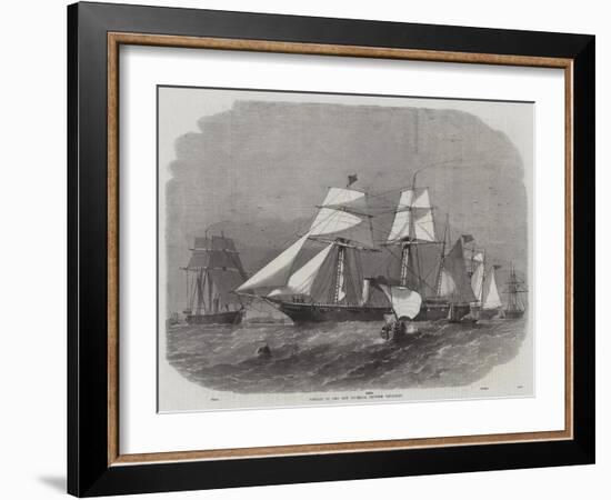 Vessels of the New Imperial Chinese Squadron-Edwin Weedon-Framed Giclee Print