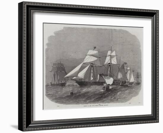 Vessels of the New Imperial Chinese Squadron-Edwin Weedon-Framed Giclee Print