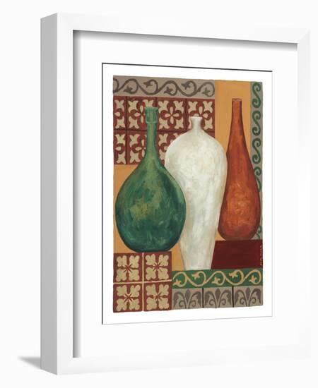 Vessels & Tiles I-Eva Misa-Framed Art Print