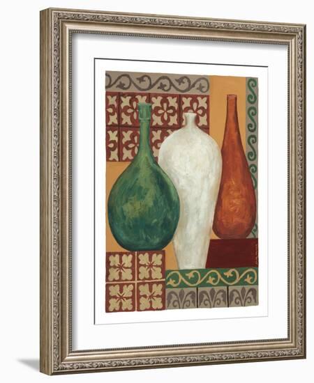 Vessels & Tiles I-Eva Misa-Framed Art Print