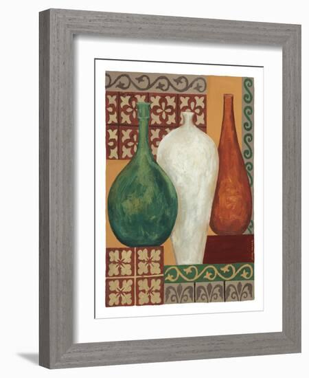 Vessels & Tiles I-Eva Misa-Framed Art Print