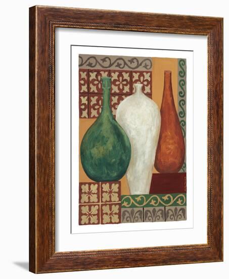 Vessels & Tiles I-Eva Misa-Framed Art Print