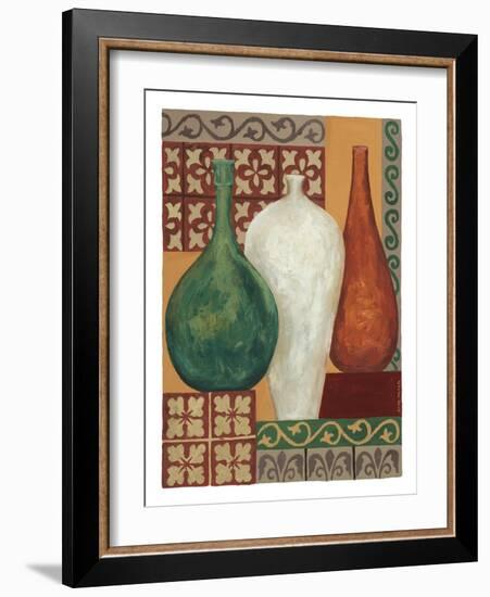 Vessels & Tiles I-Eva Misa-Framed Art Print