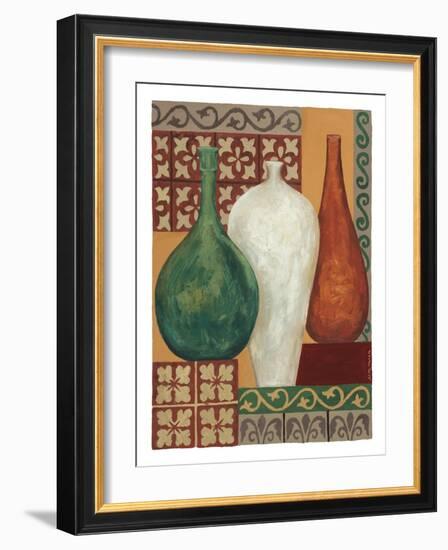 Vessels & Tiles I-Eva Misa-Framed Art Print