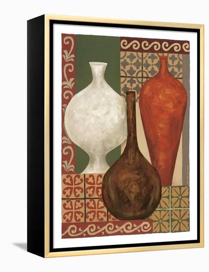 Vessels & Tiles II-Eva Misa-Framed Stretched Canvas