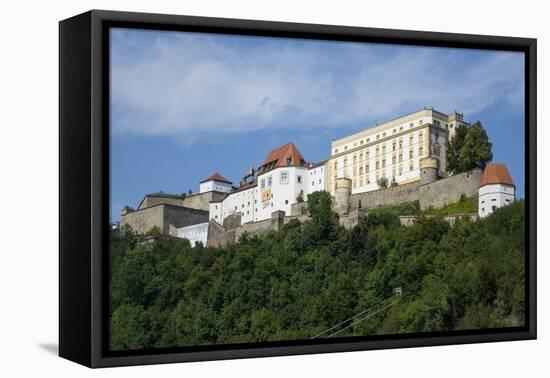 Veste Oberhaus Fortress, Passau, Lower Bavaria, Germany, Europe-Rolf Richardson-Framed Premier Image Canvas