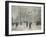 Vesterbro Passage in Copenhagen in Winter, 1919-Paul Fischer-Framed Giclee Print