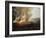 Vesuv Volcanic Eruption, 1826-Johan Christian Clausen Dahl-Framed Giclee Print