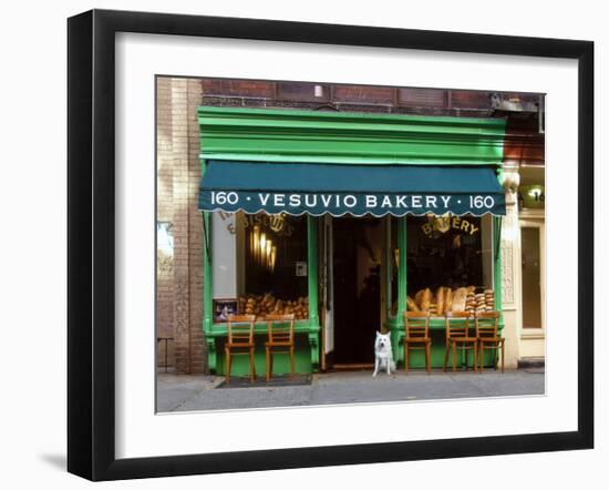 Vesuvio Bakery, Summer-Igor Maloratsky-Framed Art Print