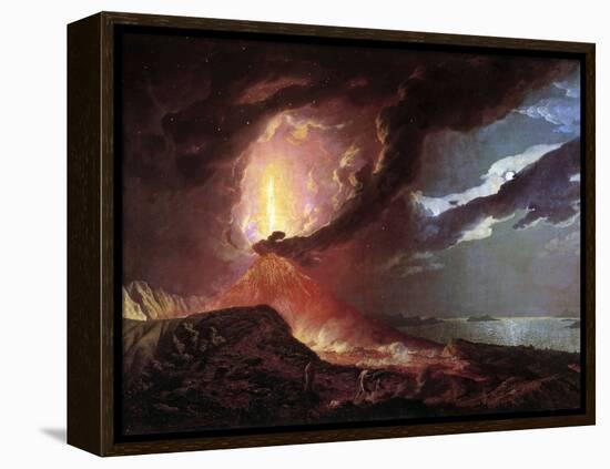 Vesuvius in Eruption, 1776 by Joseph Wright of Derby-null-Framed Premier Image Canvas