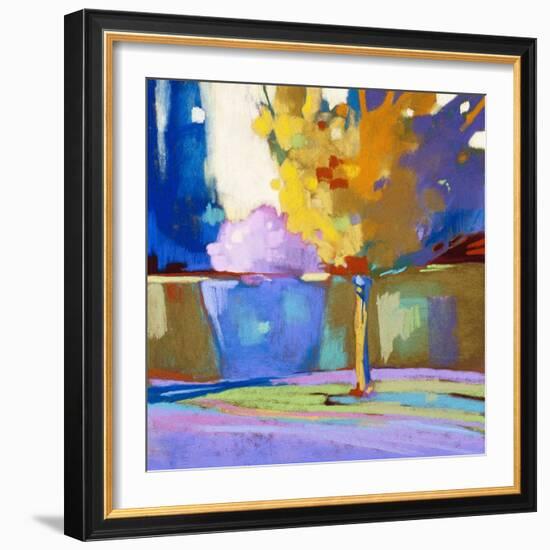 Vesuvius-Lou Wall-Framed Giclee Print