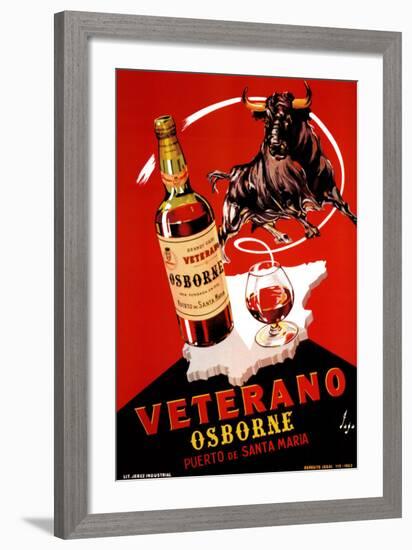 Veterano Osborne-null-Framed Art Print