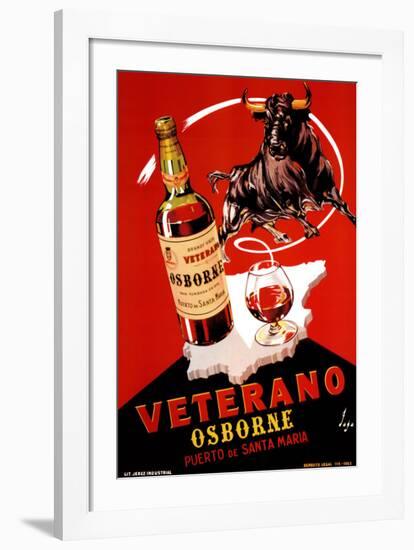 Veterano Osborne-null-Framed Art Print