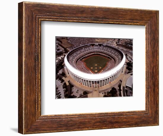 Veterans Stadium - Philadelphia, Pennsylvania (Baseball)-Mike Smith-Framed Art Print