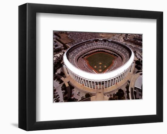 Veterans Stadium - Philadelphia, Pennsylvania (Baseball)-Mike Smith-Framed Art Print