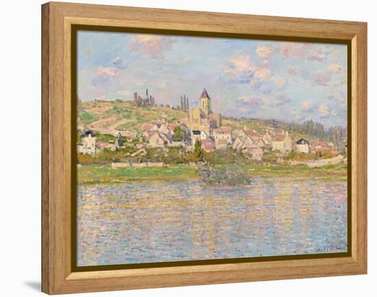 Vétheuil, 1879-Claude Monet-Framed Premier Image Canvas