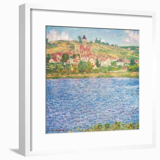 Vetheuil, Afternoon, 1901-Claude Monet-Framed Giclee Print