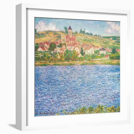 Vetheuil, Afternoon, 1901-Claude Monet-Framed Giclee Print