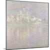 Vétheuil Bei Sonnenuntergang Wahrscheinlich 1900-Claude Monet-Mounted Giclee Print