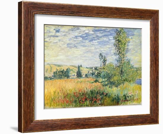 Vetheuil, C.1880-Claude Monet-Framed Giclee Print