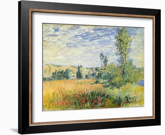 Vetheuil, C.1880-Claude Monet-Framed Giclee Print