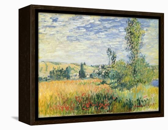 Vetheuil, C.1880-Claude Monet-Framed Premier Image Canvas