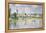 Vetheuil in Summer-Claude Monet-Framed Stretched Canvas