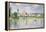 Vetheuil in Summer-Claude Monet-Framed Stretched Canvas